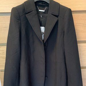 WHBM Notched Collar Coat